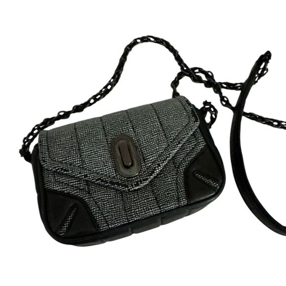 Rag & Bone mini Black and Gray Crossbody Bag with Elegant Design - Picture 1 of 7